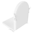 thumbnail image 5 of Costaelm Paradise Outdoor Adirondack Chair Seat and Back Cushion, White, 5 of 7