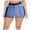 Blue, variant on Gubotare Shorts for Women Denim Women's High Waisted Summer Elastic Jean Shorts Folded Hem Hot Denim Shorts for Women (Light Blue,Size M)