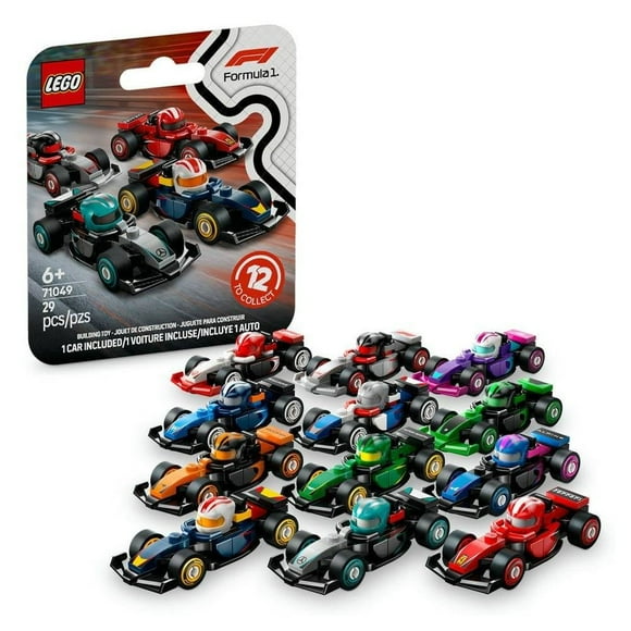 Set LEGO MINIFIGURES Coches de F1 Coleccionables