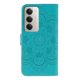 thumbnail image 5 of TKdaddy For Xiaomi Redmi 15 5G Case PU Leather Mandala Imprinted Design Wallet Phone Cover with Wrist Strap Blue, 5 of 5