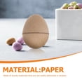 thumbnail image 4 of Trianu 20 Pcs Paper Mache Easter Eggs, Paintable Easter Craft Egg Supplies DIY Blank Paper Mache Eggs Fillable Craft Eggs for Easter DIY Craft and Party Ornaments, Beige, 4 of 8