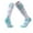 03Light Blue, variant on Njagoc3 1PCS·Women Colorful Lightweight Stretch Knee Sleeves - Breathable Support for Sports & Everyday Use