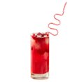 thumbnail image 3 of Christmas Red and White Plastic Swirl Straw, 13.25 in L, 4 Count, , Holiday Time, 3 of 5