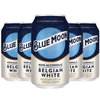 Blue Moon Non-Alcoholic Belgian Style Wheat Beer - Dealcoholized NA Brew in 12oz Cans - Low Calorie: 80 cals, 17g carbs - Refreshing Craft Brew Option