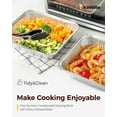 thumbnail image 6 of Katbite 9x13 inch (10 Packs) Disposable Aluminum Foil Pans With Lids Foil Baking Pans Rectangular Aluminum Baking Pans, 6 of 9