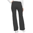 thumbnail image 5 of Cherokee Luxe Women's Scrubs Pant Low Rise Flare Leg Drawstring Cargo 21100, 5 of 5