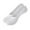 White, variant on Women's Liner Socks Breathable Ice Silk Low Cut Non Flat Boat Socks For Men Women No Show Liner Pair White One Size