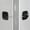 Black-1Pack, variant on Refrigerator Lock, Heavy Duty Fridge Lock, Combination Lock for Refrigerator Cabinets, Drawers, Safety, Easy Install No Keys Needed (White-1Pack)