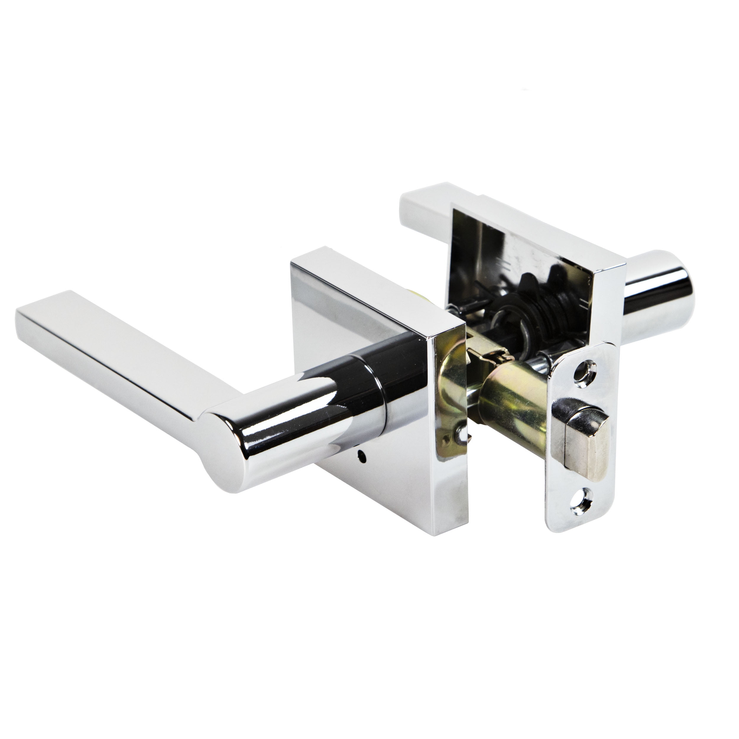 Ultra Security Freehold Hall/Closet Privacy Flat Bar Door Lever