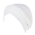 thumbnail image 2 of Uooqdmx Turban Head Wraps for Women, Head Wraps for Black Women, Cancer Head Wraps for Women, Pretied Head Scarf for Women, Chemo Turbans for Women, White One Size, 2 of 2