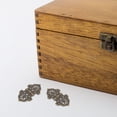 thumbnail image 4 of SKISUNO 10Jgo Bisagras Decorativas De Zinc Para Puertas Y Cajas Con Estilo Retro Y Acabado, 4 of 6