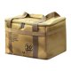 thumbnail image 1 of Bolsa de almacenamiento para acampar, organizador de maletero de tela Oxford, bolso de viaje multifuncional Caqui, 1 of 9