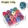 thumbnail image 2 of Sewing Thread Set 16 Colors, All-Purpose Cotton Thread for Hand Sewing, Quilting, Sewing Machine, Embroidery, 200m Thread Spools, DIY Craft Sewing Supplies, 2 of 2