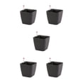 thumbnail image 3 of Macetas duraderas Toystoory para plantas autorriego elegante negra 14*13*10.5, 3 of 6