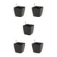 thumbnail image 2 of Maceta de riego automático Yuarrent de resina para plantas color negro, 2 of 6