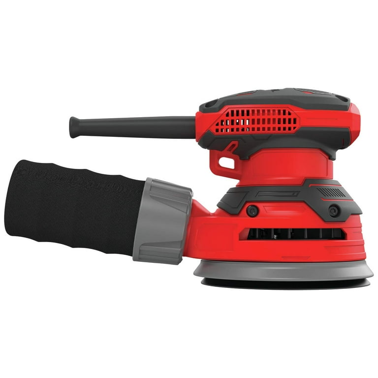 Craftsman 5 in. Corded Random Orbit Sander Kit 3 amps 12000 opm Red Case Of 1