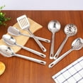 thumbnail image 2 of Jetcloudlive 7Pcs Kitchen Cooking Utensils Set, Stainless Steel Kitchen Utensils Set, Kitchen Tools Spatulas Set, Home Essentials Kitchen Gadgets Accessories, 2 of 8