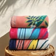 thumbnail image 5 of Better Homes & Gardens Oversized Printed Palm Leaf 100% Cotton Velour Beach Towel, 38” x 72", 5 of 8