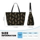 thumbnail image 4 of Easygdp Gold Glitter Pineapples Bolsa de Viaje de Playa de Gran Capacidad, Bolsa Tote Perfecta para la Playa, Escapadas de Fin de Semana y Viajes, 4 of 7