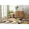 thumbnail image 6 of Home Dynamix Tribeca Slade Contemporary Abstract Area Rug, Brown/Grey, 39"x55", 6 of 6