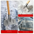 thumbnail image 4 of SShop Metal Ice Chopper Snow Shovel Sale Heavy Duty,Multifunction Snow Shovels Adult Metal,Stainless Steel Shovel,Steel Shovels for Digging,Steel Shovel Snow in Outdoor(9.84x8.07in), 4 of 6