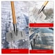 thumbnail image 4 of Trituradora de hielo de acero al manganeso Pala de nieve de invierno de alta resistencia Pala de acero multiusos de 9.84x8.07in duradera para entradas y aceras, 4 of 5
