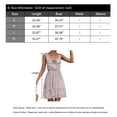 thumbnail image 6 of Summer Dresses For Women Spaghetti Strap Womens Dresses Floral Print Sundresses Alsol Lamesa, 6 of 6