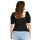 thumbnail image 3 of Blusa escote cuadrado Roman Fashion /Tallas Extras 1823 (Negro) negro 42 Roman Fashion BL-GR-1823-NEGRO, 3 of 6