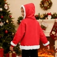 thumbnail image 5 of Girls Hoodie Soft Christmas Pullover Sweatshirt with Front Pocket Cozy Hoodies for Girls Winter Warm Kids Clothes Girls Fashion Outdoor Casual Wear, 5 of 9