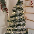 sunsanly Christmas Tree Ribbon Lights 32ft 100 LED Christmas Fairy