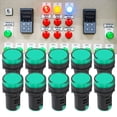 thumbnail image 3 of Indicator Light, Built-in Screw-type Wiring High Efficiency Energy Saving 10PCS Signal Indication Lamp  For Equipment For Instruments And Meters, 3 of 8