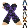 thumbnail image 2 of Couvre-bras d'Hiver Mode Protecteur Unisexe Trou pour Pouce Chauffe-Bras Manches de Bras, 2 of 10