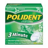Polident Denture - Polident 3 Minute Antibacterial Denture Cleanser 40 Tabs