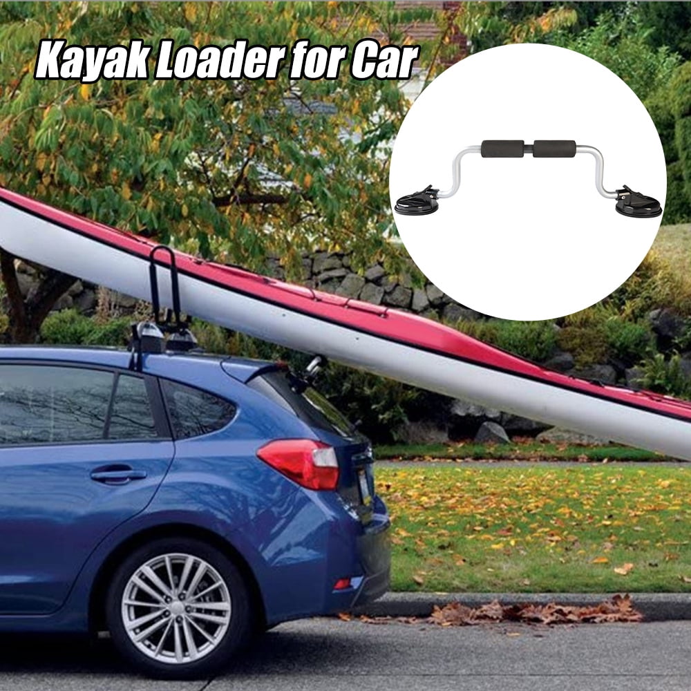 Loader Aluminum Kayak Loader Kayak Roller With Heavy-Duty Suction Cups For Car Rear Loading