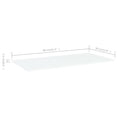 thumbnail image 2 of vidaXL Floating Shelf Wall Bookshelf Board for Living Room Engineered Wood, 2 of 5