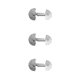 thumbnail image 3 of Scienceny 58 cuchillas Roscas de 55 grados Roscas métricas de 60 grados Medidor de calibre Pulgadas Juego de herramientas de medición de paso de tornillo Type1 Scienceny CBP591587, 3 of 6