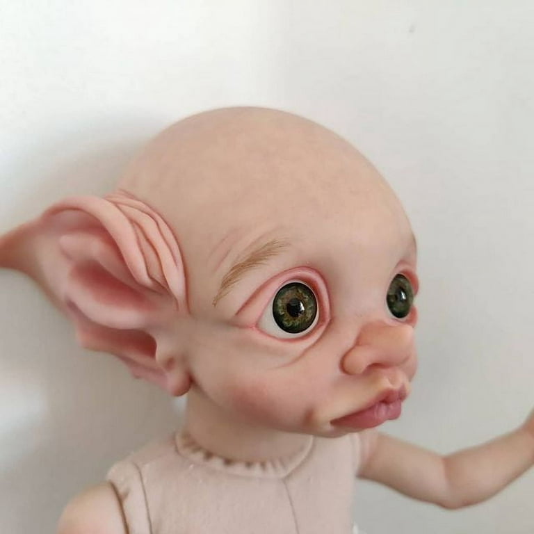 iCradle Handmade Reborn Elf Baby Fairy Doll Girl 17 Inch Reborn Fantasy Art  Collectible Angel Baby Dolls
