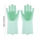 thumbnail image 2 of Guantes de silicona para lavar platos, guantes de limpieza reutilizables, 2 of 7