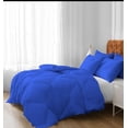 thumbnail image 2 of DNG Creations 5 Piece New Box Design Comforter 800 Thread Count ( Solid Royal Blue Colour ) All-Season 550 GSM 100% Egyptian Cotton ( Oversized Queen - Size ), 2 of 8