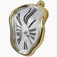 thumbnail image 1 of Salvador Dali Inspired Melting Clock, Surreal Artistic Design For All Ages And Everyday Use, Versatile Decor Piece For Home Office, 1 of 5