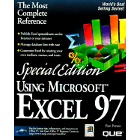 Pre-Owned Special Edition Using Microsoft Excel 97 (Using ... (Que)) (Paperback) 0789709600 9780789709608