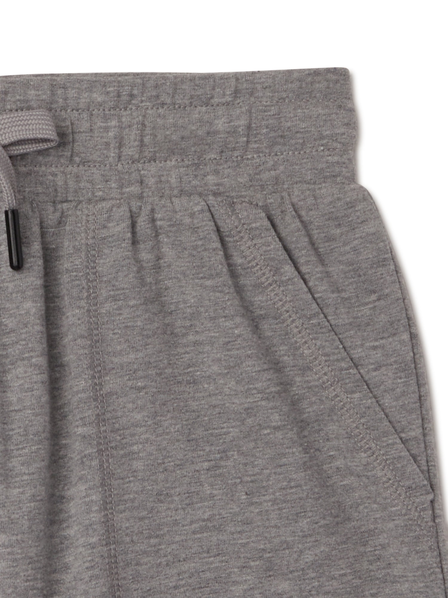Athletic Works Boys Jersey Knit Joggers, 2-Pack, Sizes 4-18 & Husky