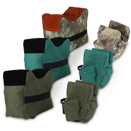 Yosoo Unfilled Front Rear Shooters Gun Rest Sand Bags Shooting
