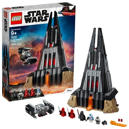 LEGO Star Wars Darth Vaders Castle 75251 Building Kit (1060 Pieces)