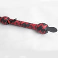 thumbnail image 3 of Látigo Bullwhip de 16 pies, 16 trenzas, de cuero de canguro, para equitación y práctica de chasquido, flexible, con vientre y refuerzo interior de cuero, rojo y negro para deportes al aire libre, 3 of 7