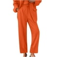 thumbnail image 2 of Simua Wide Leg Pants Woman High Waisted Fashion Suit Pants, 2 of 6