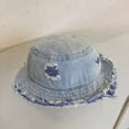 thumbnail image 5 of CoCopeanut Children Burrs Bucket Hats Harajuku Bucket Hat Fishing Outdoor Panama Hip Hop Cap Children Summer for Fisherman Hat Boys Girls, 5 of 6