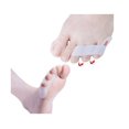 thumbnail image 4 of Topboutique 2Pcs Gel Pinky Toe Separator, Three-Holes Gel Toe Separators for Curled Pinky Toes, Overlapping Toe, Blisters, Pain Relief from Friction, 4 of 6