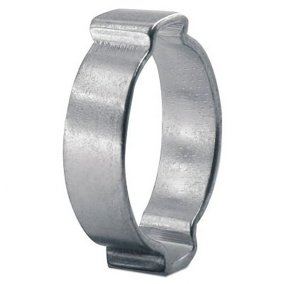 2-Ear Zinc-Plated Hose Clamp, 13/16 in OD, 0.709 in to 0.866 in dia, 0.354 in W, Steel