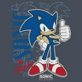 thumbnail image 2 of Womens Sonic the Hedgehog Thumbs Up Racerback Tank, 2 of 4
